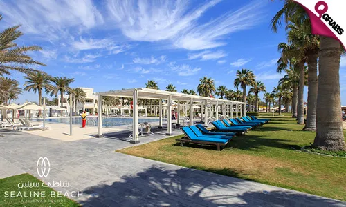 Pool & Beach Access with Meal at Sealine Beach Resort!